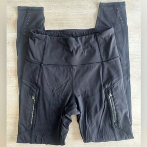 Athleta Black Rainier Leggings